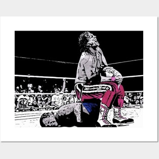 bret hart Axe Posters and Art